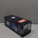 Jellyfish Lamp, 18LED 7-Color Changing Light with 5 Levels Brightness Jellyfish Aquarium fish lamp Home decor, children's birthday gift, men's and women's holiday gift, relaxing mood atmosphere (Black)