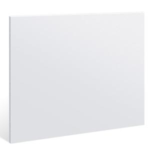 Sasylvia Hdpe Sheet, Hdpe Plastic Sheet Flexible High Density Polyethylene Cutting Board Solid Plastic Block for Marine, CNC, Machining, Industrial, DIY Projects(1/2" X 24'' X 36'',White,1 Pcs)