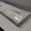 12 inches Twin Size Bed Frame with Minimalist headboard,Metal Platform Base with Strong Metal Slats,Mattress Foundation for Under Bed Storage,Easy Assembly,Black