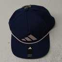 adidas Unisex-Adult Midrange Hat  Snapback Sports Cap with Logo (One Size, Collegiate Navy/Sandy Pink/Black)