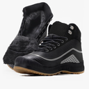 ulogu Snow Boots for Men Women丨Insulated Waterproof Fur Lined Booties丨Non Slip Lightweight Winter Shoes 40