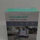 HAUSHOF Portable Carpet Spot and Upholstery Cleaner, Lightweight Handheld Deep Cleaner Machine for Pet Stains, Sofa, Rug, Mattress, Car Seat and Curtain, White & Light Grey