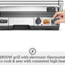 Breville BGR820XL Smart Grill, Brushed Stainless Steel