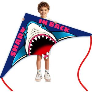 Kites Easy to Fly for Kids and Adults& Beginner, Outdoor Kite for Boys & Girls Toy,Perfect for Beaches and Parks & Family Fun (Ocean Overlord, 1)