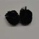 2PCS Toilet Bowl Brush Replacement Head, Toilet Brush Head Replacement with Durable Stiff Bristles, Cleaning Tool for Home Hotel Bathroom (Black)