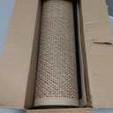 DEXI Ultra Thin Entryway Indoor Door Mat 36x56, Non Slip Rubber Backing Inside Entry Mat, Low Profile Easy Clean Dirt Trapper Doormat for Inside Entrance Patio, Beige