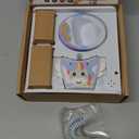 autobrush Kids Electric Toothbrush – Only ADA Accepted UShaped Toothbrush, Clinically Proven Up to 5.1X Better Cleaning, 30 Seconds, FullMouth 360 Coverage, LED Lights, Music, Ages 68, Unicorn