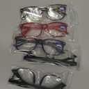 CCVOO Progressive Multifocal Reading, Blue Light Blocking, Unisex, Filter UV Ray/Glare Glasses (5 Pack C3 mix, 1.75) (2 Black/Turtle/Red/Dark Blue)