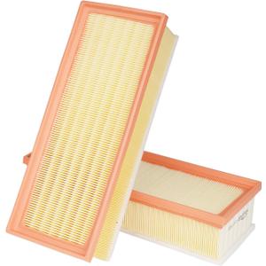 2-Pack Engine Air Filter Fits for Audi Q5 2.0L 11-17, A4 Quattro 2.0L 09-16, A5 Quattro 2.0L 10-17, A4 2.0L 09-16, allroad 2.0L 13-16, A5 2.0L 10-14 Air Filter Replacement CA10522