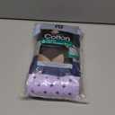 JUST MY SIZE Women's Plus Size Cool Comfort Cotton High Brief 6-Pack, Assorted, 11 (16156C)