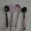 4 Pack of Kitchen Utensils, Silicone and Stainless Steel