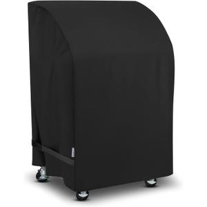 SunPatio 2 Burner Gas Grill Cover 32 inch, Heavy Duty Waterproof Small BBQ Grilling Cover, Compatible for Weber Char-Broil Nexgrill and More Grills with Collapsed Side Tables, All Weather Protection