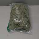 Likiyol Linen Valances for Windows Farmhouse Window Valances with Ruffle Rustic Country Light Filtering Kitchen Valance Curtains Rod Pocket Valance for Bathroom Cafe, Green, 52" W X 18" L