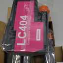 Forzik LC404 LC404XL Ink Cartridges Replacement Compatible for Brother LC 404 LC-404 for MFC-J1205W MFC-J1215W MFC-J1205W XL Printer (4 Pack, Black Cyan Magenta Yellow)