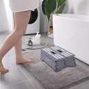 Fanwer 5 inch Portable Folding Step Stool, Plastic Collapsible Step Stool
