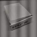 Double Side Gate Latch, Heavy Duty Gate Latch for Wooden Fence, Black Fence Gate Latch with Handles, Left Inswing Gate Latch for Wooden Gates, Vinyl Gate, Backyard, Garden