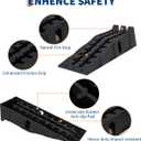 Garvee Heavy Duty Car Ramps for Oil Change, 12,000 LB(5 T) Capacity, Low Profile 6.25 in Lift Vehicle Service Ramps, Non-Slip & Portable for Trucks, SUVs, Cars (2-Pack)