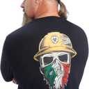 ARIAT Men's Rebar Workman Born for This Graphic T (Black, XL)