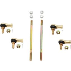Tie Rod End Kit, Compatible With 2000-2012 Yamaha Big Bear 400, 2003-2006 Kodiak 400 / 450, 07-12 Grizzly 350 / 400 / 450, 04-06 Bruin 350, 06-10 Wolverine 350 / 450 Ball Joint Set ATV UTV Accessories