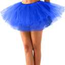 Spooktacular Creations Women Tutu Skirt Costume Adult Halloween Tutus for Halloween Costume Cosplay Party (Blue)