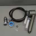 Shower Head with Handheld, Shower Heads High Pressure, High Flow Even with Low Water Pressure-Hand Held Showerhead Set,3 Modes Filtered Showerhead with 59Replacement Hose/Bracket/Cotton Filters (Gray)