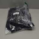 PRETTYGARDEN Women's Fall Jumpsuits Dressy Casual Pants Romper Spring Long Sleeve V Neck Belt Pockets One Piece Outfits (X-Large, Black)