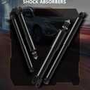 Shocks, OCPTY 4x Front Rear Shocks Absorbers Fit 2002-2006 for Chevy Avalanche 1500 RWD,2000-2006 for Chevy Suburban 1500/Tahoe 4WD RWD/for GMC Yukon/Yukon XL 1500 344381 344384 34692 Auto Shocks Sets