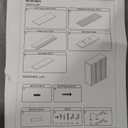 Mail Sorter Wood Literature Organizer, Student Mailbox for Classroom, Desktop Bill Paper Organizer for Office Home School, 48 Compartments, Black (31.5" x 12" x 37.8", White)