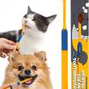 PETHROOM] Pet Toothbrush - Cats, Kitten, Small Dog Dental Care, Removing Teeth Tartar | Soft Bristle Cleaning Toothbrush Cat (Extra Small) (1 Count (Pack of 1))