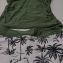 Womens Tankini with Shorts - Two Piece Tummy Control Swimsuit Athletic Bathing Suit with Pockets 2025 Swimwear
XL