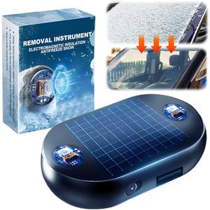 Anti-Freeze Electromagnetic Car Snow Removal Device, 2026 Electromagnetic Wave Anti Freezing and Snow Removal Device, Automotive Electromagnetic Snow Removal Tool Car Defroster (9Pc)