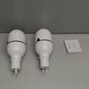 UPULTRA Light Bulb Security Camera Outdoor 2packs HD Wireless 5GHz/2.4GHz WiFi Home IP Cameras E27 360 Degree Panoramic,Motion Detection and Alarm,Two-Way Audio,Night Vision