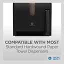 Georgia-Pacific Pacific Blue Basic Recycled Paper Towel Roll (Previously Branded Envision) by GP PRO (Georgia-Pacific), Brown, 26401, 350 Feet Per Roll, 12 Rolls Per Case
