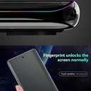 2 x 2pcs Anti-Fingerprint Matte Hydrogel film for Samsung Galaxy S25 5G 6.2" Anti-Glare Transparent Soft TPU Screen Protector Explosion-Proof Fingerprint Unlock, Self-Healing, Ultra-Thin