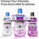Listerine Total Care Alcohol-Free Mild Mouthwash, 6 Benefit Oral Rinse to Help Kill 99.9% of Germs That Cause Bad Breath, Strengthen Enamel, Mild Mint Flavor, 1 L