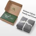 Amlie Home Cooling Comforter Queen Size, Dual-Sided Lightweight Cooling Blanket for Hot Sleepers, Q-Max 0.43 Breathable Cooling Quilt for Night Sweats, 90" x 90", Heather Charcoal Grey