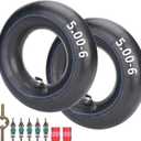RUTU 2-Pack 13x5.00-6 12X5.00-6 Inner Tube with TR87 Angled Valve Stem for Razor Dirt Quad (Versions 1-18) Go Kart Dirt Bike ATV Dune Buggies Wagons Lawn Mowers Garden Tractors Hand Truck 4.5/5.30-6