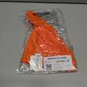 Amazon Essentials Women's Side Tab Bikini Swimsuit Bottom (Large, Orange)