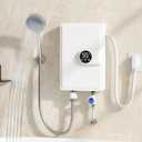 Tankless Electric Water Heater Fast Heating 86-131 Thermostat Function Shower Kitchen Instant Heating Water Heater