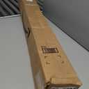 Soft Plastic Floor Mat for Under Dining Table, 5'7' Beige Waterproof Vinyl Area Rug for Living Room, Non-Slip Multi-Pupose Floor Cover Protector for High Traffic Areas