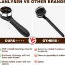 51mm Grouphead Brush Compatible with Delonghi EC0680/ EC0685/ EC885/ Delonghi dedica arte/Smeg/Severin KA5995 Espresso Coffee Machine Cleaning all Grouphead 51mm coffee Maker