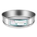 304 Stainless Steel Mesh Lab Sieve, 16 Mesh(1.18mm) Aperture Test Sieve, 7.9Inch(20cm) Diameter Economy Standard Analysis Sample Test Sieves for Industrial Laboratory Homes