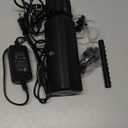 AquaMiracle Fish Tank Filter with Timer & Filter Sponge, 130GPH U - V Aquarium Filter with Aeration & Rainfall Modes, Effective Turtle Filter for Green Water Control (10-30 Gal Tank)