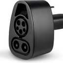 Lectron CCS to Tesla Adapter - 500A, 500V Tesla Charger Adapter - Compatible with All Tesla Models & CCS-Enabled NACS EVs - DC Fast Charging ONLY - NOT Compatible with Cybertruck (Black)