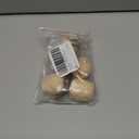 ABOOFAN Unfinished Wooden Apples 5pcs Wooden Crafts DIY Unpainted Fruit Shape Art Crafts for Color Painting Mini Peg Dolls