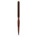 GranNaturals Teasing Boar Bristle Hair Brush for Women - Slick Back Comb with Rat Tail Pick for Hair Sectioning Used for Edge Control, Backcombing, Smoothing, and Styling Fine Hair to Create Volume (1 Count (Pack of 1))