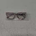 livho Oversized 99% Blue Light Glasses for Woman - Rectangle Fashion Glasses for Computer, Chic Preppy Frame - Anti Eyestrain (Amber Marble)