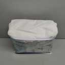 PlushDeluxe Premium Bamboo Mattress Protector  King Size, Waterproof, & Ultra Soft Breathable Noiseless Washable Bed Mattress Cover for Comfort & Protection - White