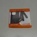 Bocasal Crossbody Wallet Case for iPhone 14 Pro with RFID Blocking Card Slot Holder, Magnetic Flip Folio Purse Case, PU Leather Zipper Handbag with Detachable Lanyard Strap 6.1 Inch 5G (Black)