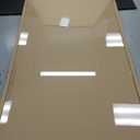 [Tempered Glass] 30" x 55" Glass Chair Mat, 1/5" Thick Office Chair Mat for Carpet or Hardwood Floor, Heavy Duty Hard Chair Mats with Round Corner and Polished Edge, Carpeted Floor Protector (Transparent)